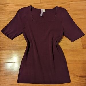 Francesca's collection (Alya) quarter sleeve top